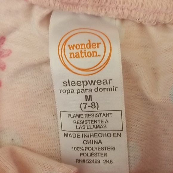 ❌SOLD❌Girls Preloved Pajama Pants - Picture 10 of 11